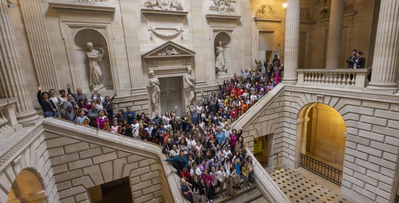 Enfants, référents sociaux et musiciens réunis en Tutti le 16 avril au Grand théâtre