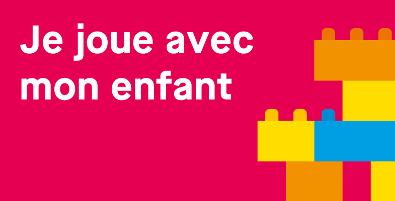 Visuel Je joue avec mon enfant
