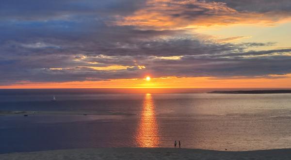 Coucher de soleil à la Dune du Pilat