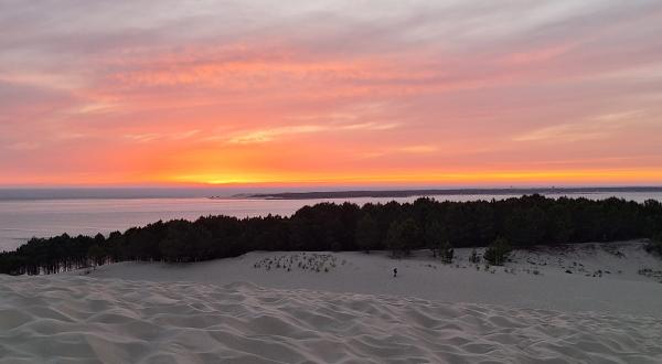 Coucher de soleil à la Dune du Pilat