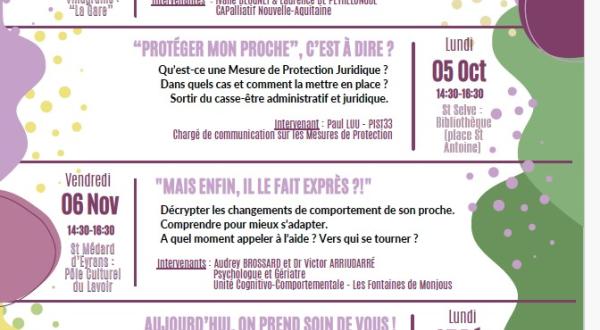 Flyer programmation Second semestre 2026