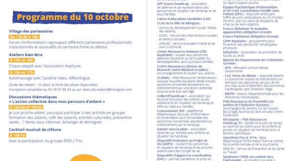 Programme du 10 octobre 2025